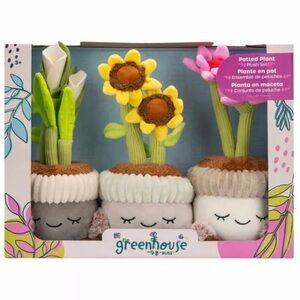 Greenhouse by Russ 12 inch Plush Plants 3 pack